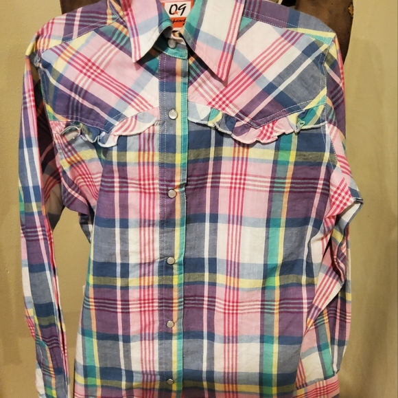 09 Apparel Pearl Snap Top - Picture 1 of 3